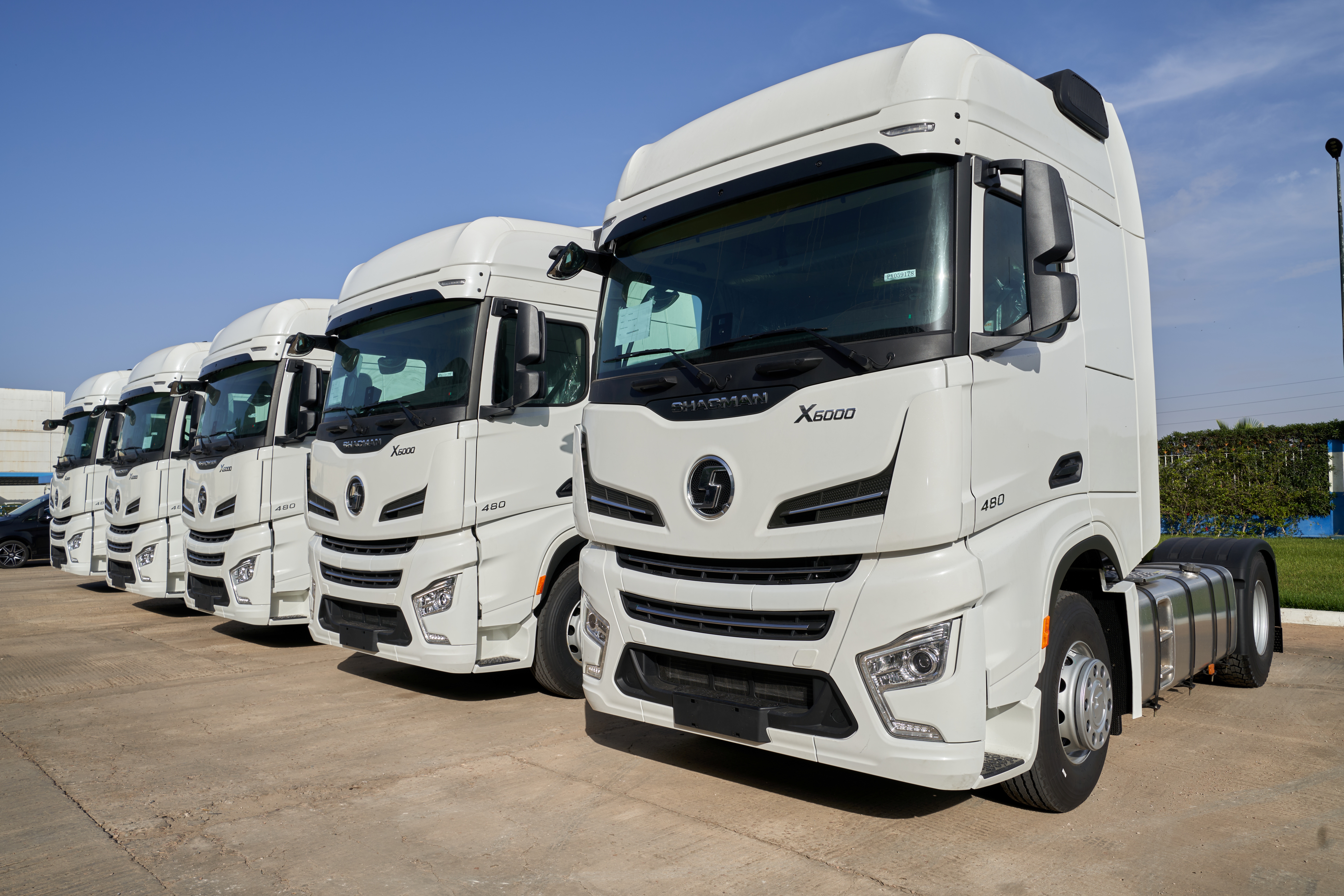 SHACMAN LNG in Andes Mountains